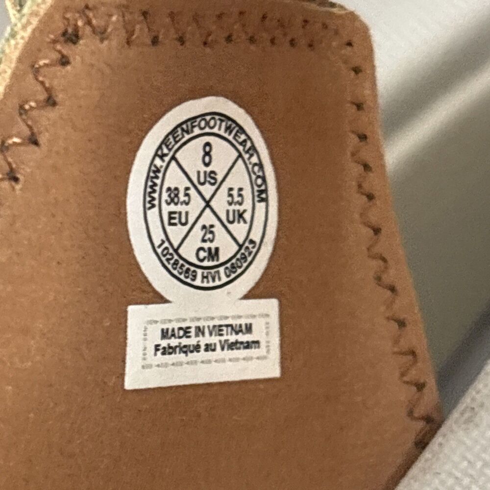 KEEN Ellecity Backstrap Open Toe Adjustable Comfortable Platform Wedge Sandal 8 - Picture 5 of 10